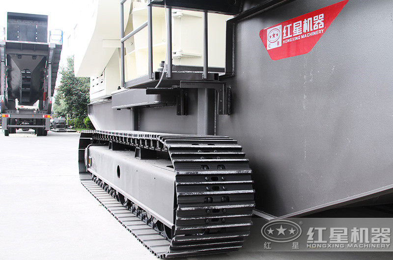 可移動建筑工地垃圾粉碎機(jī)，履帶液壓驅(qū)動